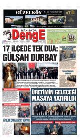 MANİSA'DA DENGE