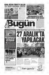 KAHRAMANMARAŞ'TA BUGÜN