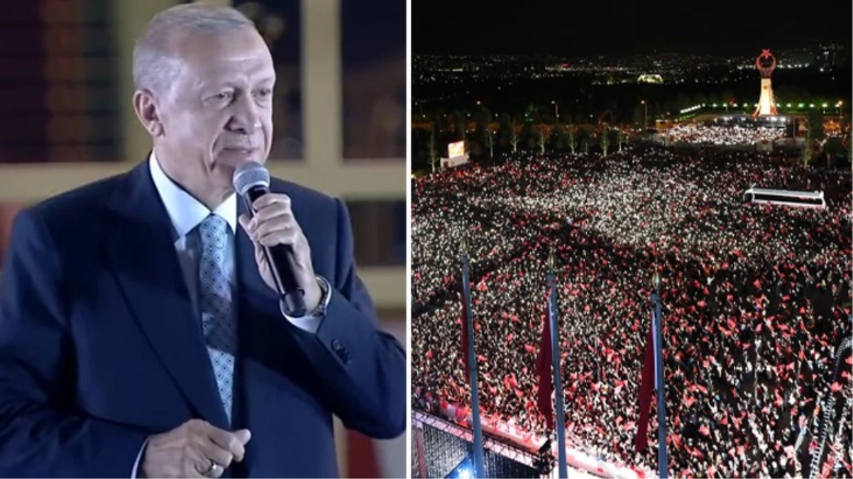 Son dakika: Cumhurbaşkanı Erdoğan, seçim zaferi sonrası balkon konuşması yaptı! Sığınmacı mesajı dikkat çekti