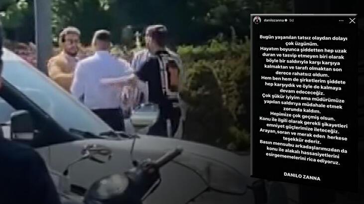 Danilo Zanna’ya ne oldu? Danilo Şef’ten saldırı açıklaması…