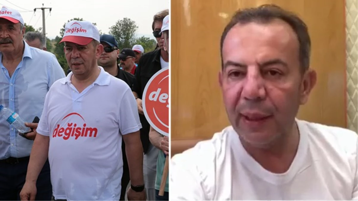 Tanju Özcan, “Değişim ve Adalet” yürüyüşündeyken tarafını açık açık ilan etti: Gönlümden geçen aday İmamoğlu