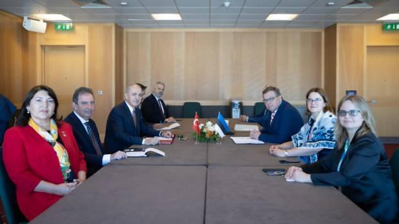 Kurtulmuş, Gürcistan ve Estonyalı mevkidaşlarıyla görüştü