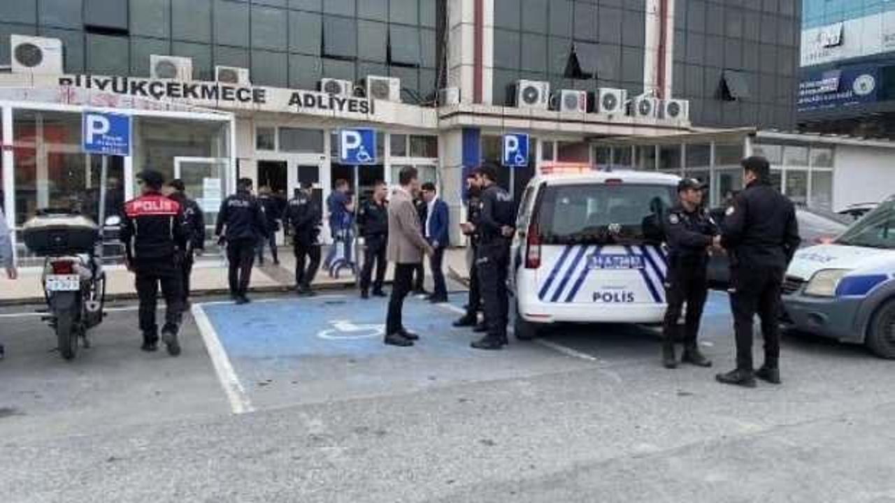 Adliye önünde damadını öldürdü