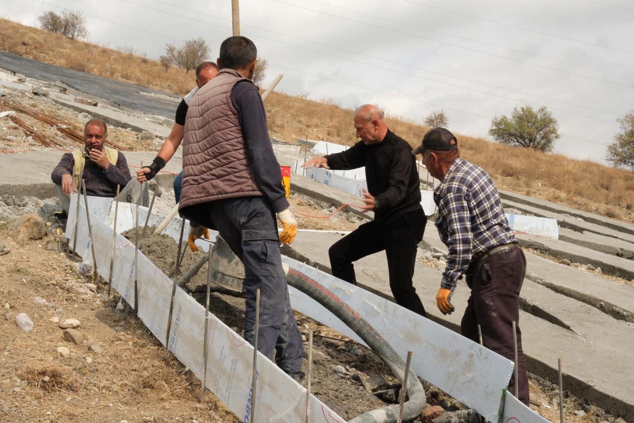 Uzaydan görülebilen Atatürk portresinin yenilenmesi için 4 bin ton beton kullanıldı