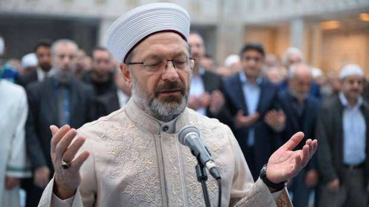 Diyanet İşleri Başkanı Erbaş’tan İsrail’e sert tepki