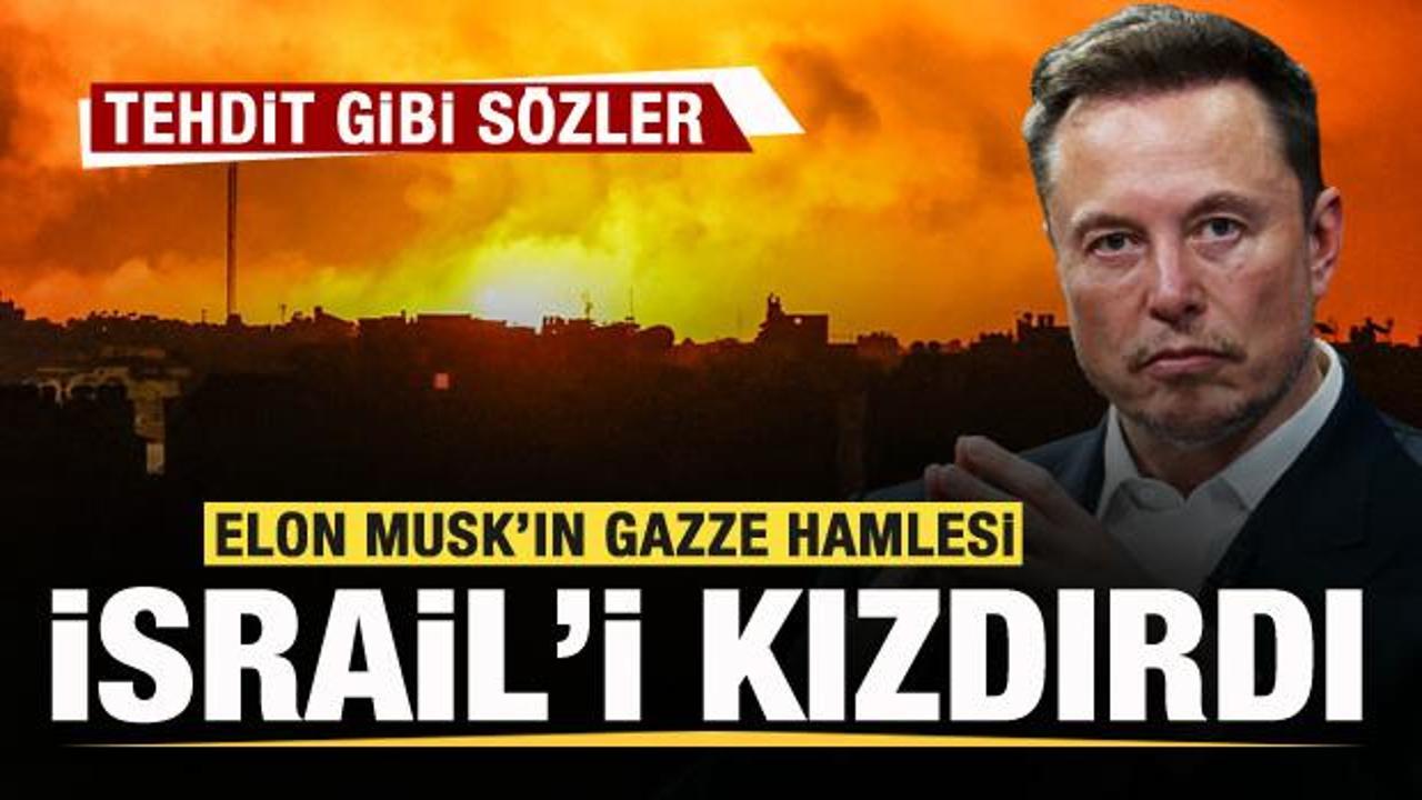 Elon Musk’ın Gazze hamlesi İsrail’i kızdırdı! Tehdit gibi açıklama!