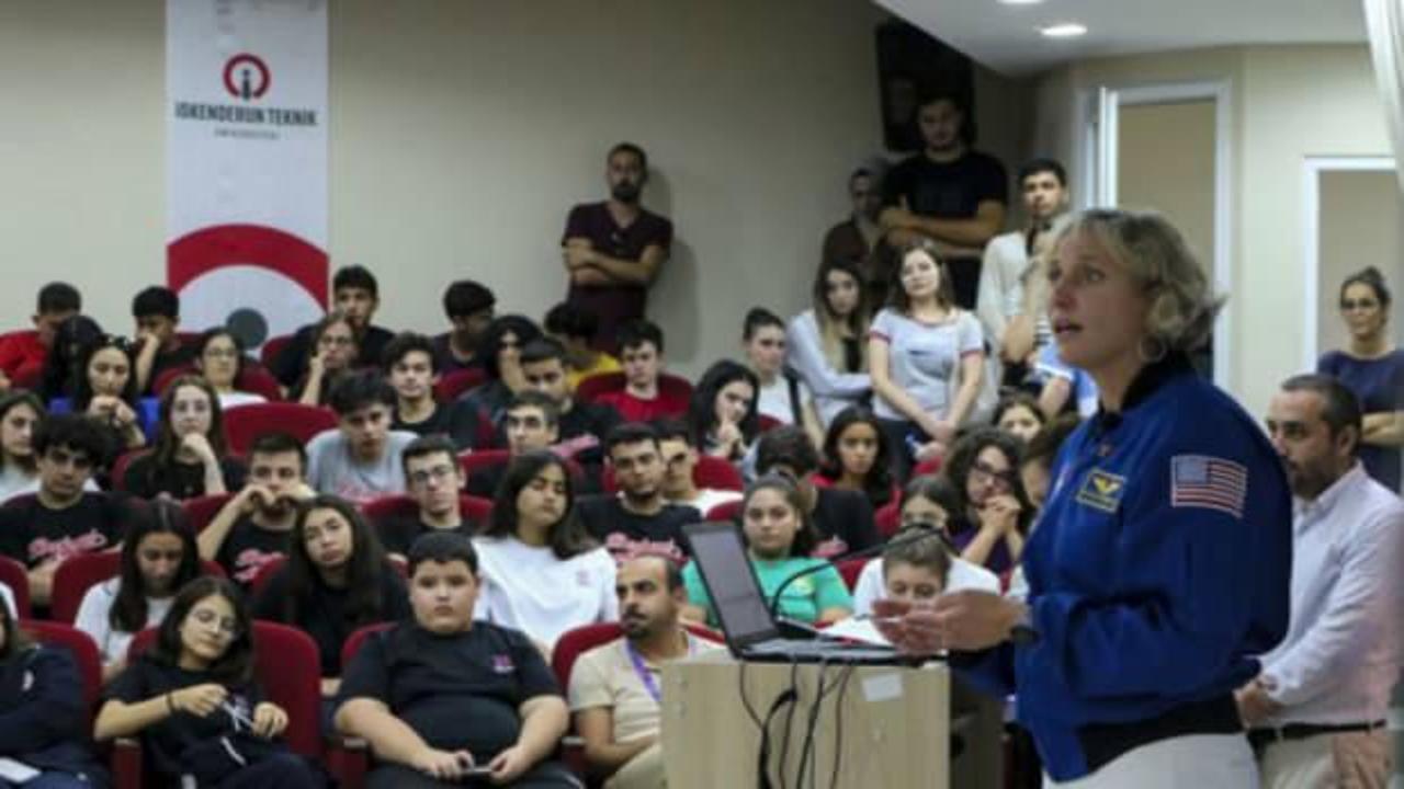 Emekli NASA astronotu Hatay’da bilim insanlarının planını açıkladı