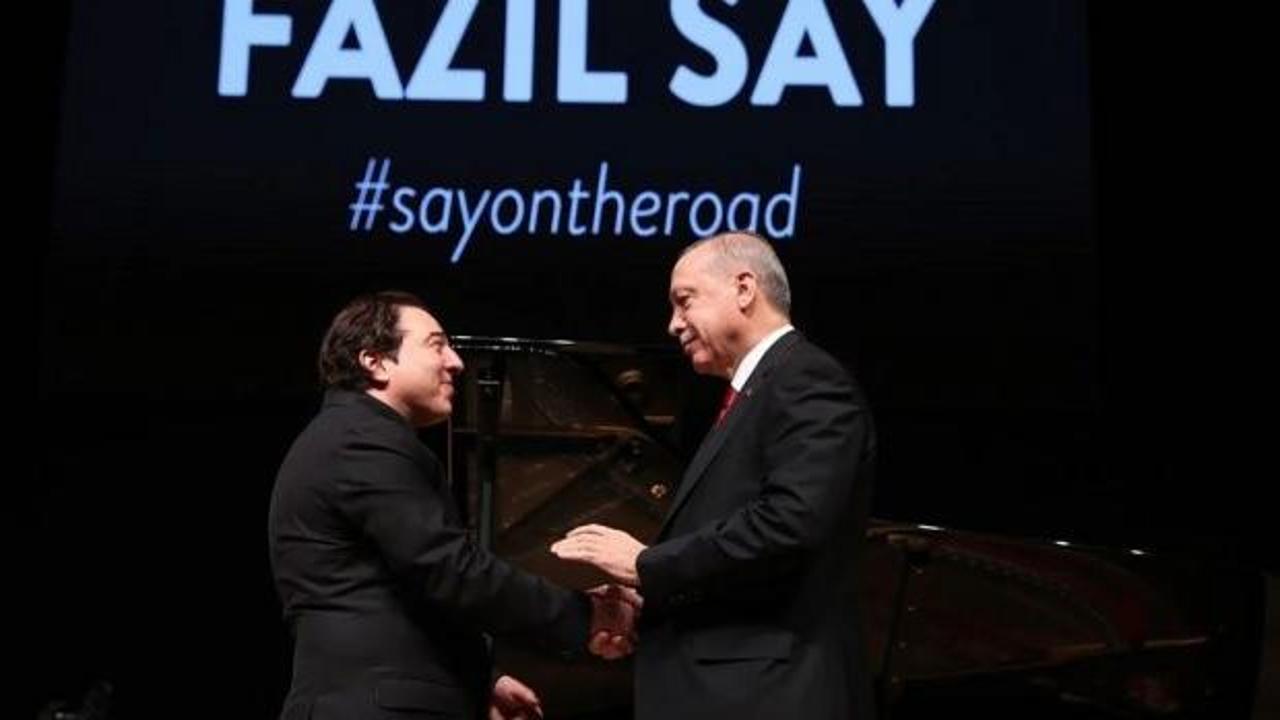 Fazıl Say’dan Başkan Erdoğan’ın İsrail-Filistin çatışmasındaki tutumuna övgü