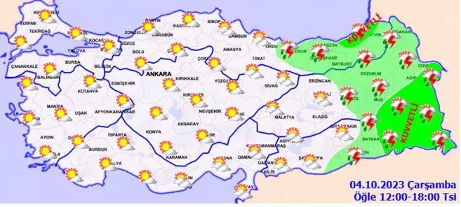 Fırtınalar kopacak! Hava değişiyor...Meteoroloji'den uyarı