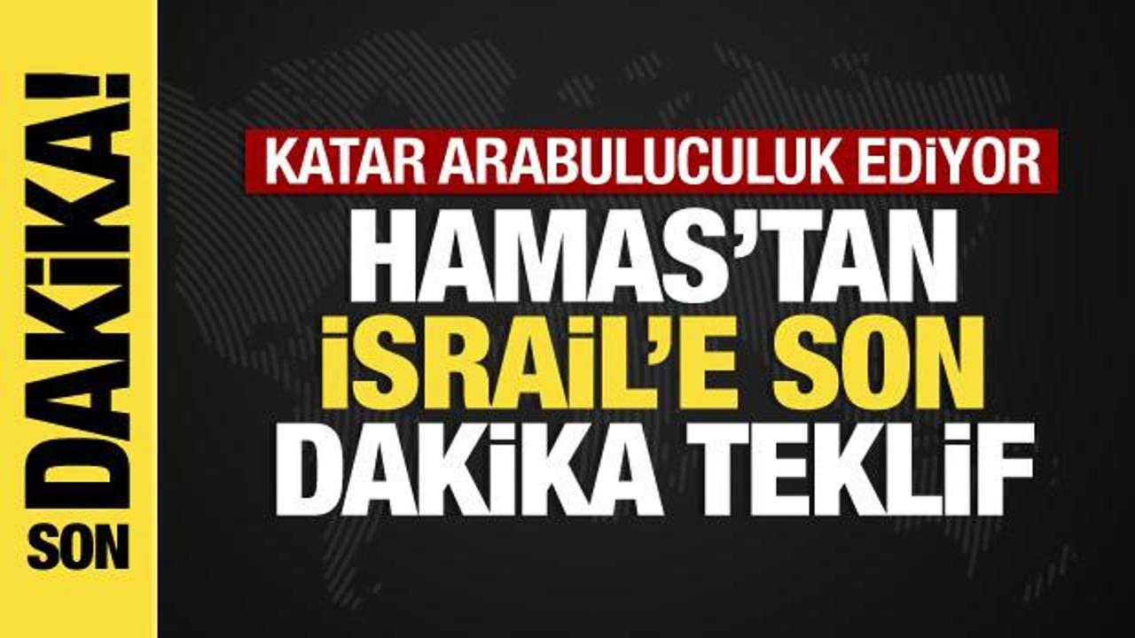 Hamas’tan İsrail’e rehine teklifi