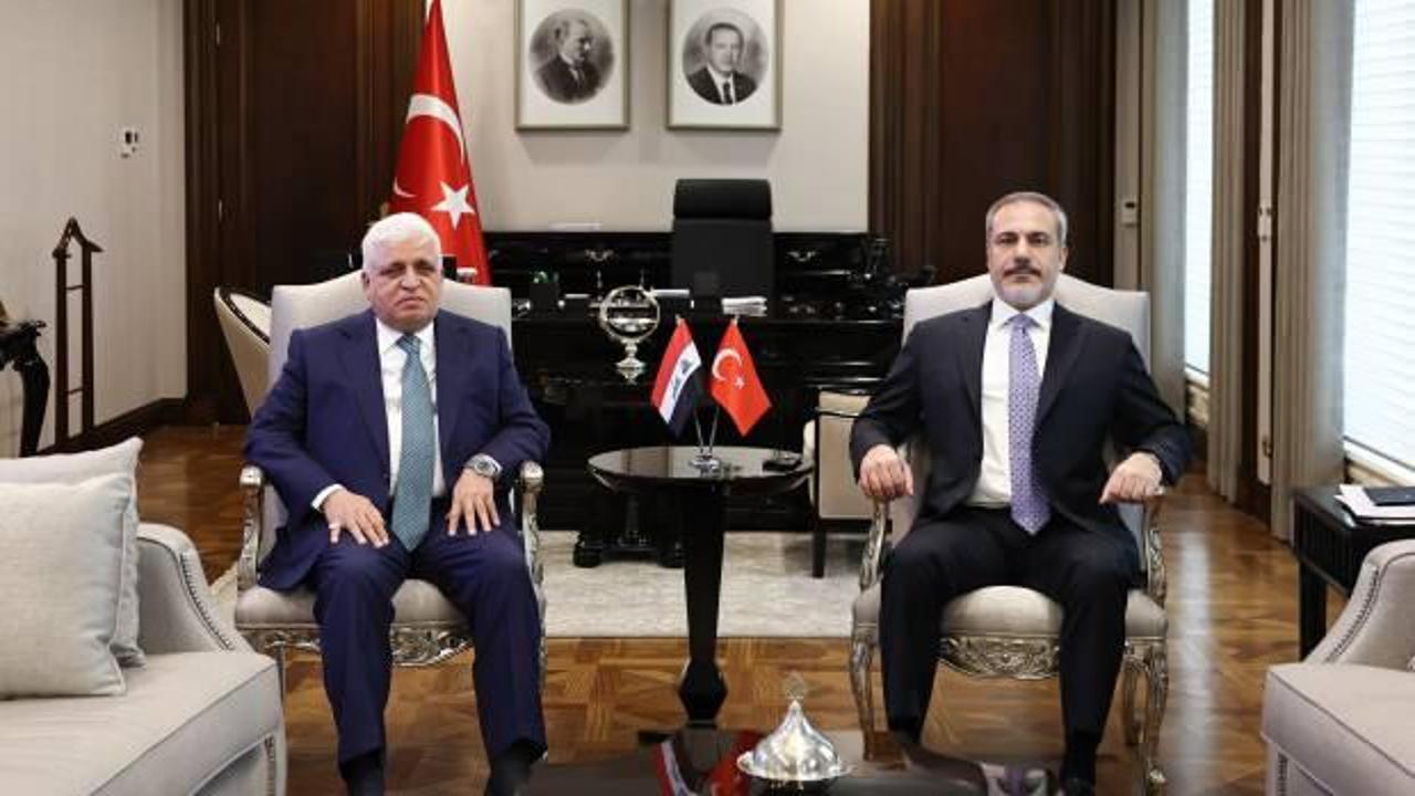 Bakan Fidan Haşdi Şabi Komisyonu Başkanı’nı kabul etti