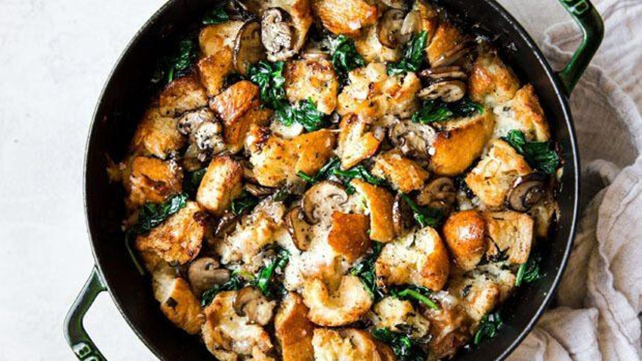 Ispanaklı mantar tabakası tarifi, nasıl yapılır?