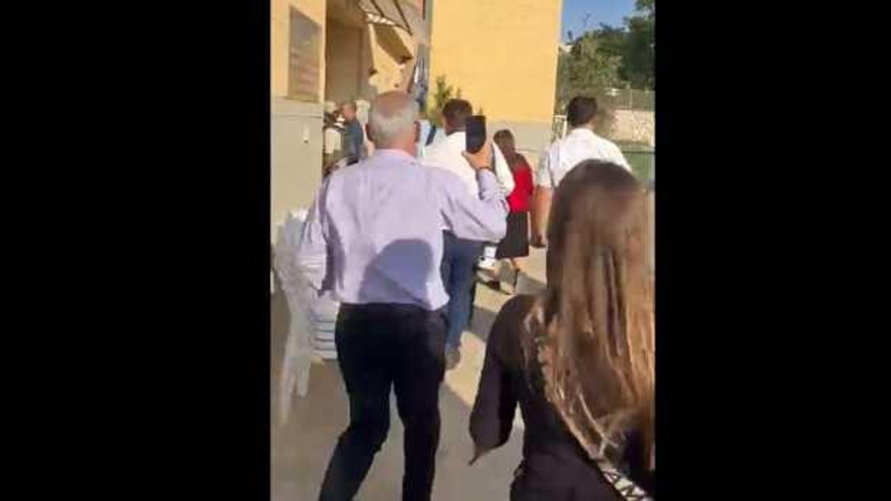 İsrail ziyaretinde sireni duyan İngiliz Bakan sığınağa koştu