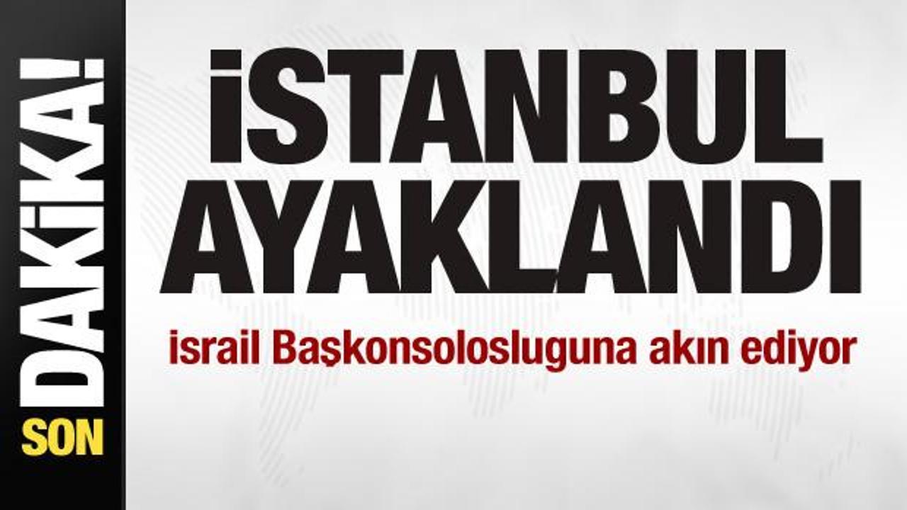 İstanbul ayaklandı! İsrail Başkonsolosluguna akın ediyor