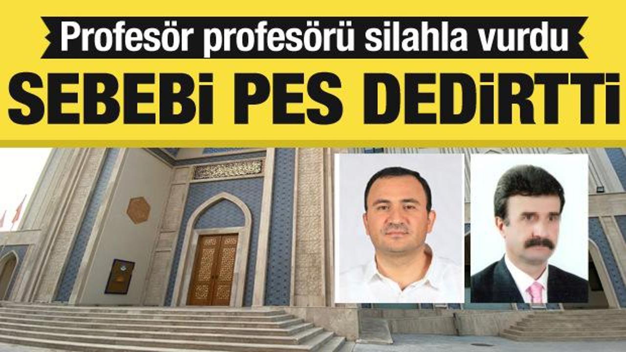 Necmettin Erbakan Üniversitesi’nde profesör profesörü silahla vurdu! Nedeni pes dedirtti