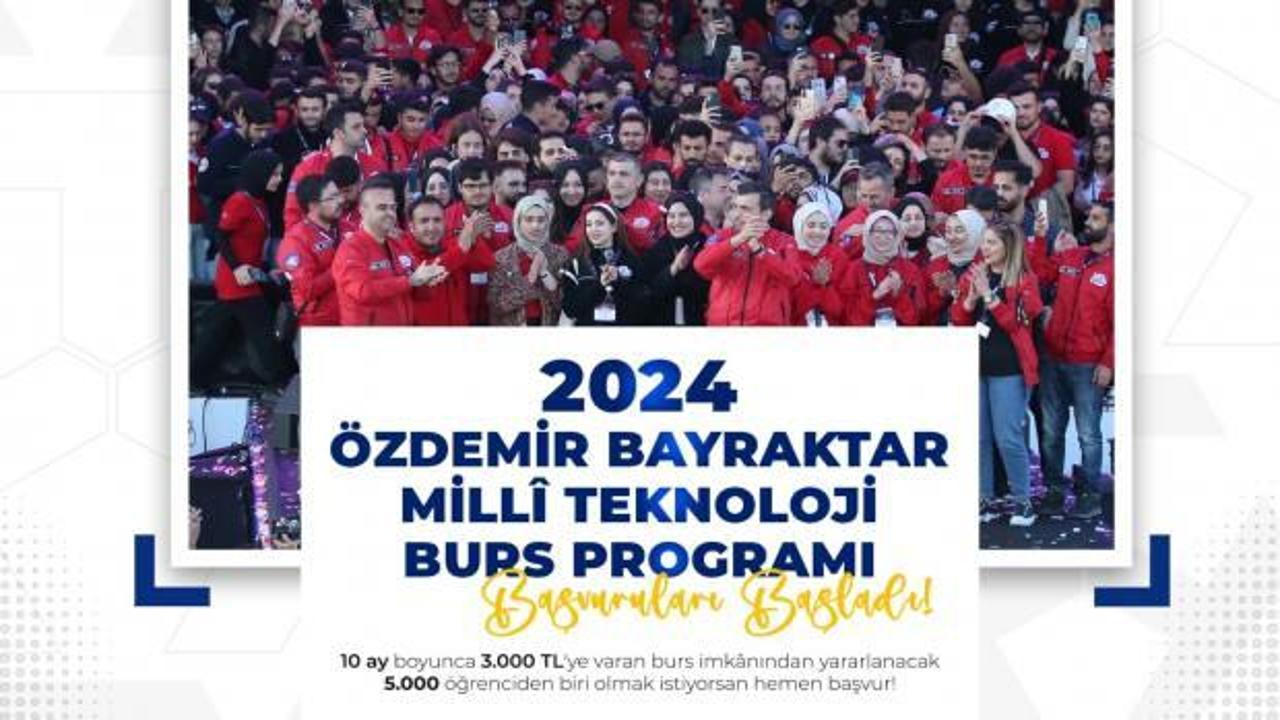 T3 Vakfı Özdemir Bayraktar Millî Teknoloji Burs Programı