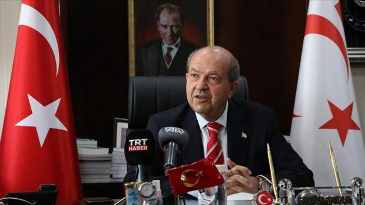 Ersin Tatar’dan son dakika Filistin açıklaması