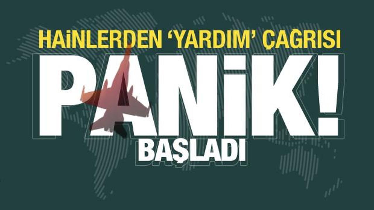Türkiye vurmaya başladı! Darmaduman olan terör örgütü ‘yardım’ istedi