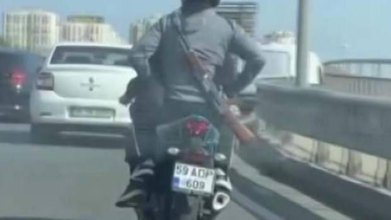 Uzun namlulu silah sanıldı, oyuncak çıktı