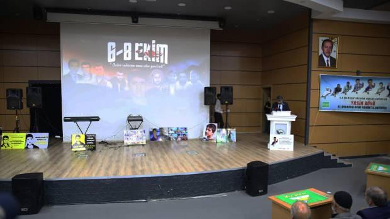 Yasin Börü ve arkadaşları için anma programı gerçekleştirildi