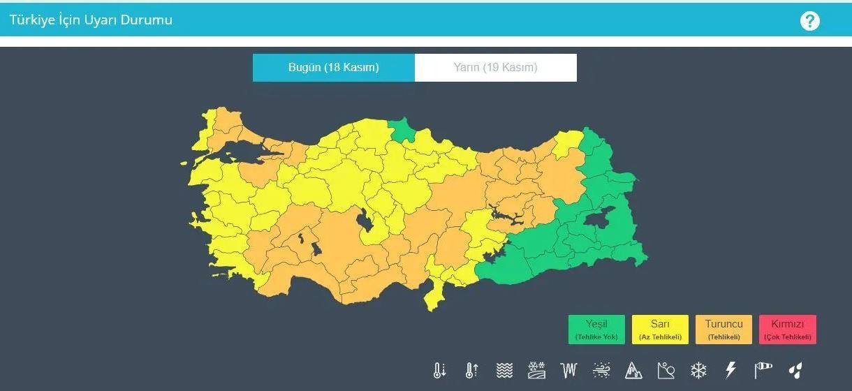 Büyük fırtına geliyor! İstanbul dahil çok sayıda ile uyarı! Rekor kırılabilir...