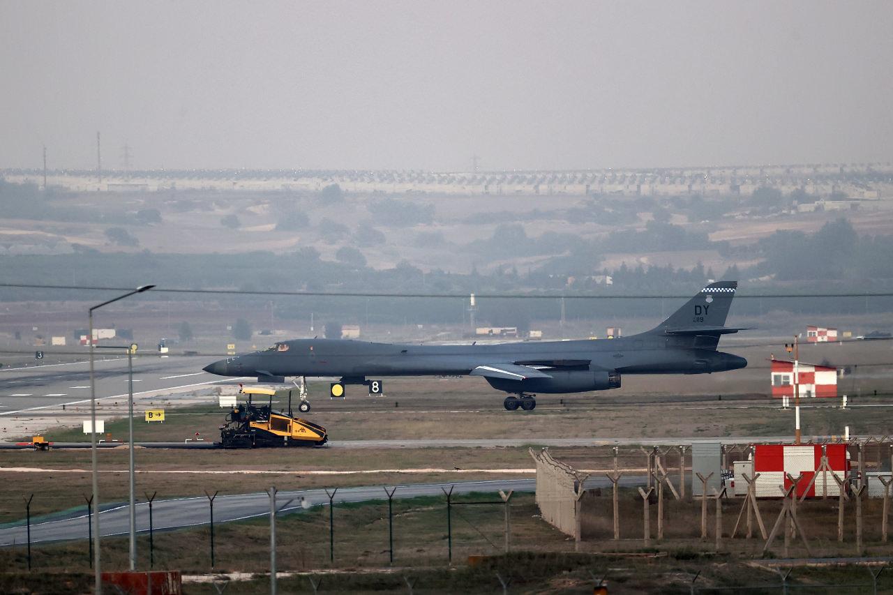 Amerikan B-1B Lancers uçakları eğitim görevi için İncirlik Hava Üssü'ne geldi