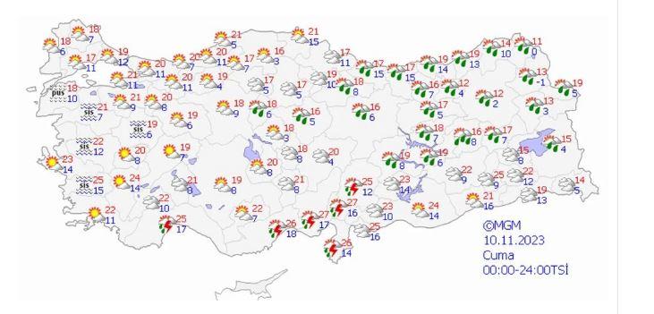 Sıcaklık çakılıyor! Meteoroloji'den hava durumu uyarısı