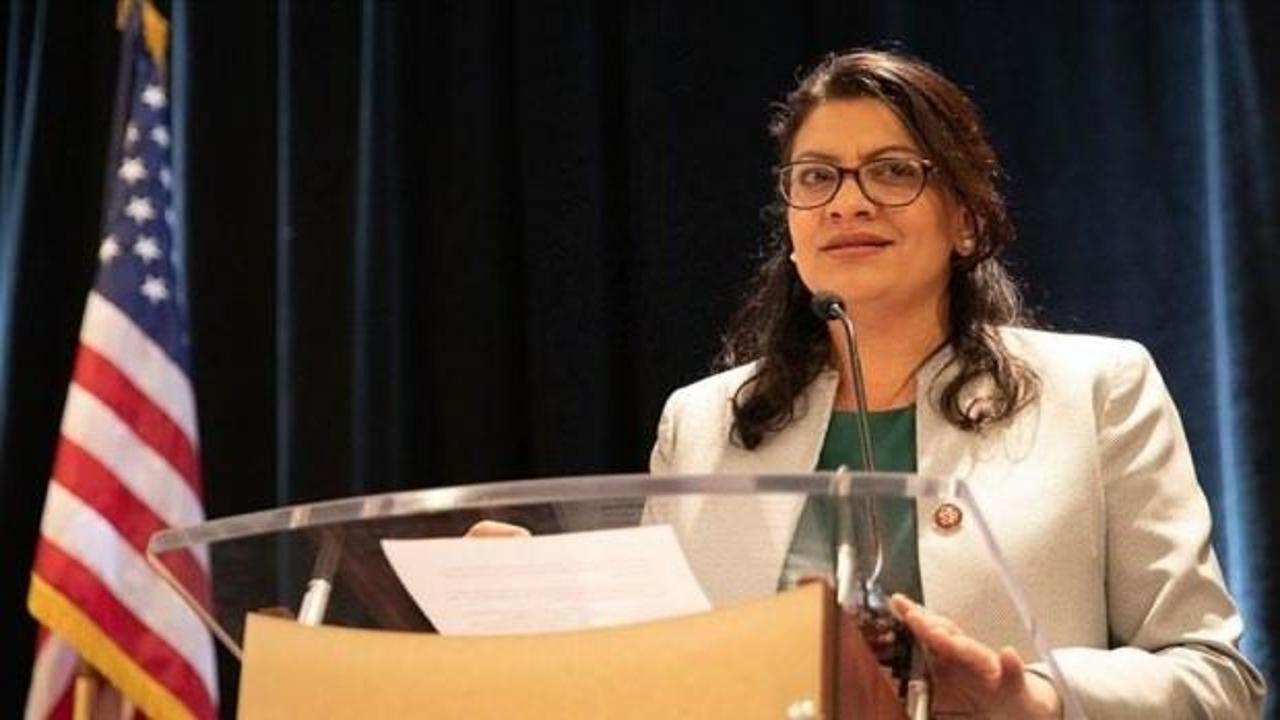 ABD Kongresi’nin Filistin asıllı Meclisi Üyesi Rashida Tlaib’e sansür!