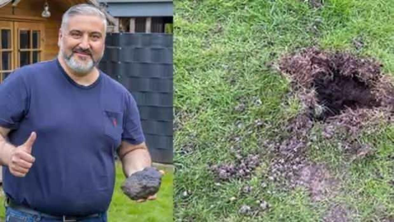 Başına taş yağdı. 400 bin Euro’yu kaptı