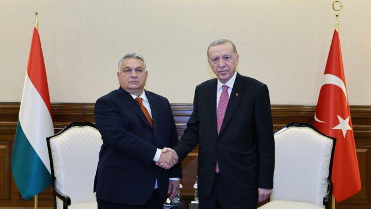 Cumhurbaşkanı Erdoğan Macaristan Başbakanı Orban’ı kabul etti