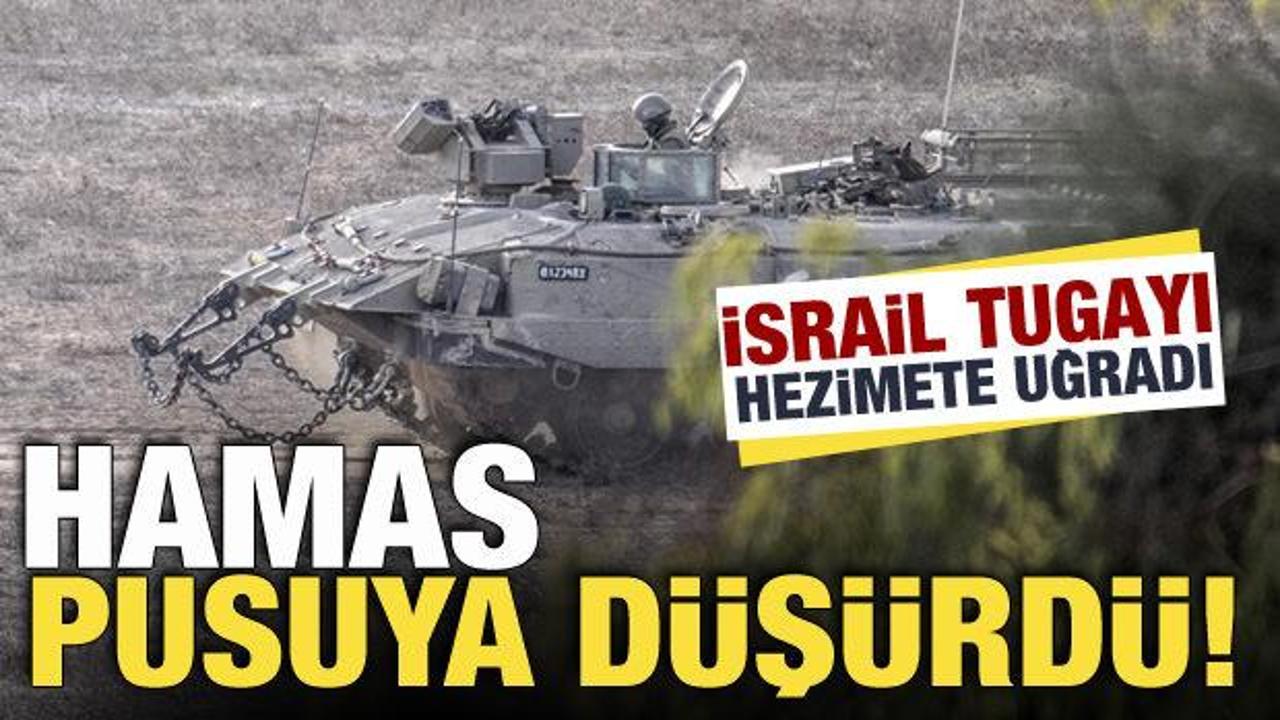 Hamas pusuya düşürdü! İsrail’in tugayı hezimete uğradı