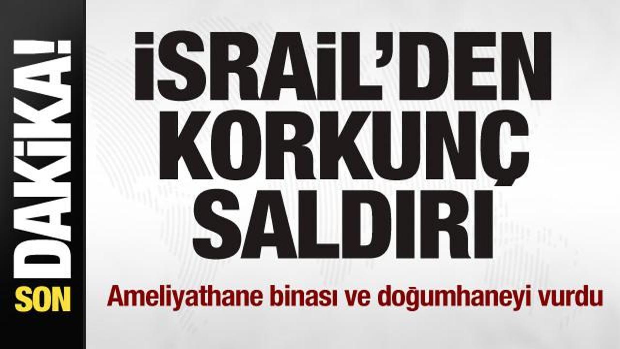 İşgalci İsrail Şifa Hastanesi’ni vurdu