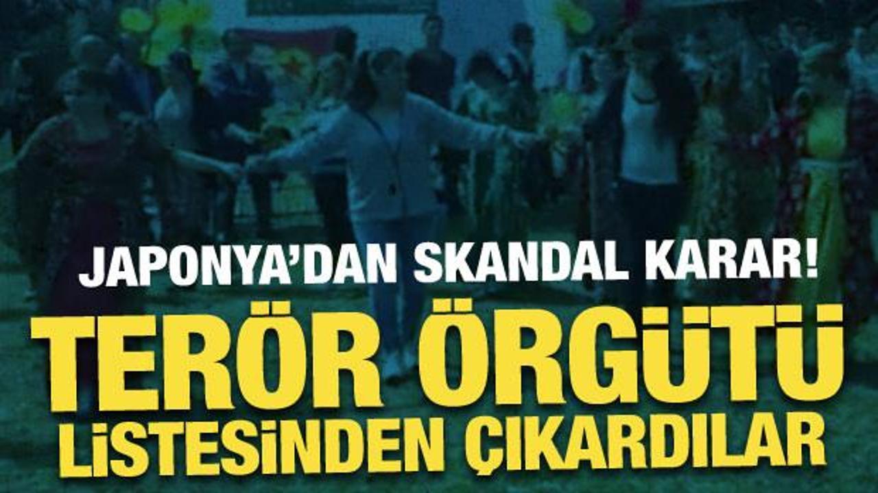 Japonya PKK’yı terör örgütü listesinden çıkardı!