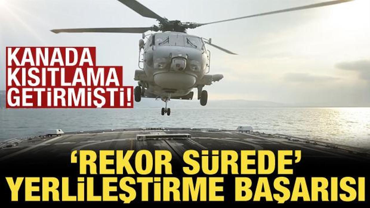 Kanada’nın kısıtlama getirdiği teknolojide ”rekor sürede” yerlileştirme başarısı