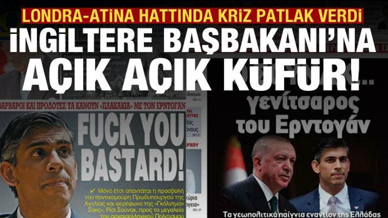 Londra-Atina hattında kriz: Yunan basını, İngiltere Başbakanı’na küfretti