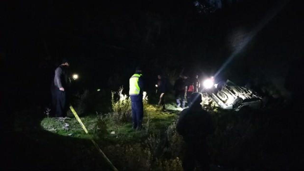 Osmaniye’de otomobil dere yatağına düştü: 1 ölü, 3 yaralı