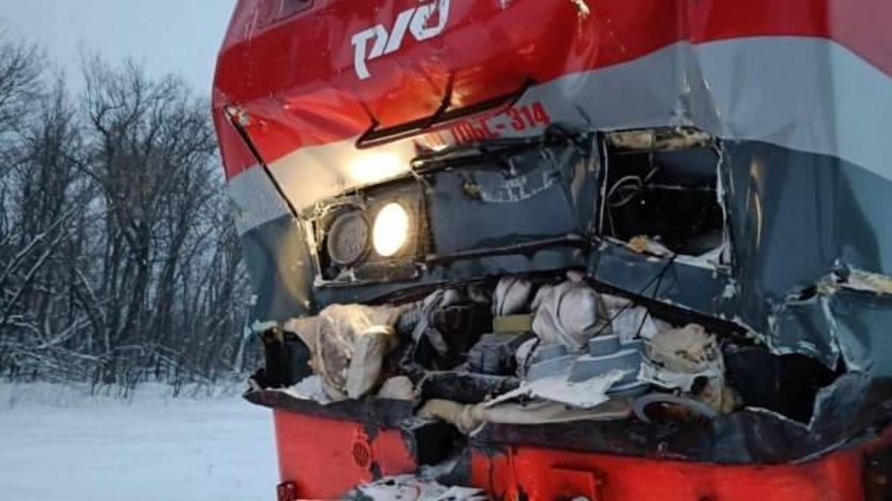 Rusya’da tren faciası: 25 yaralı