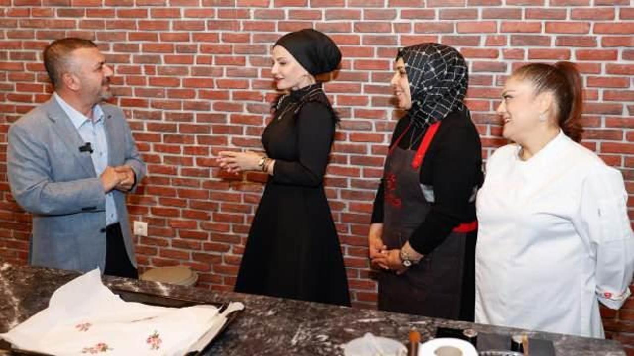 Şef Nermin Öztürk Gastro Sincan’ı ziyaret etti