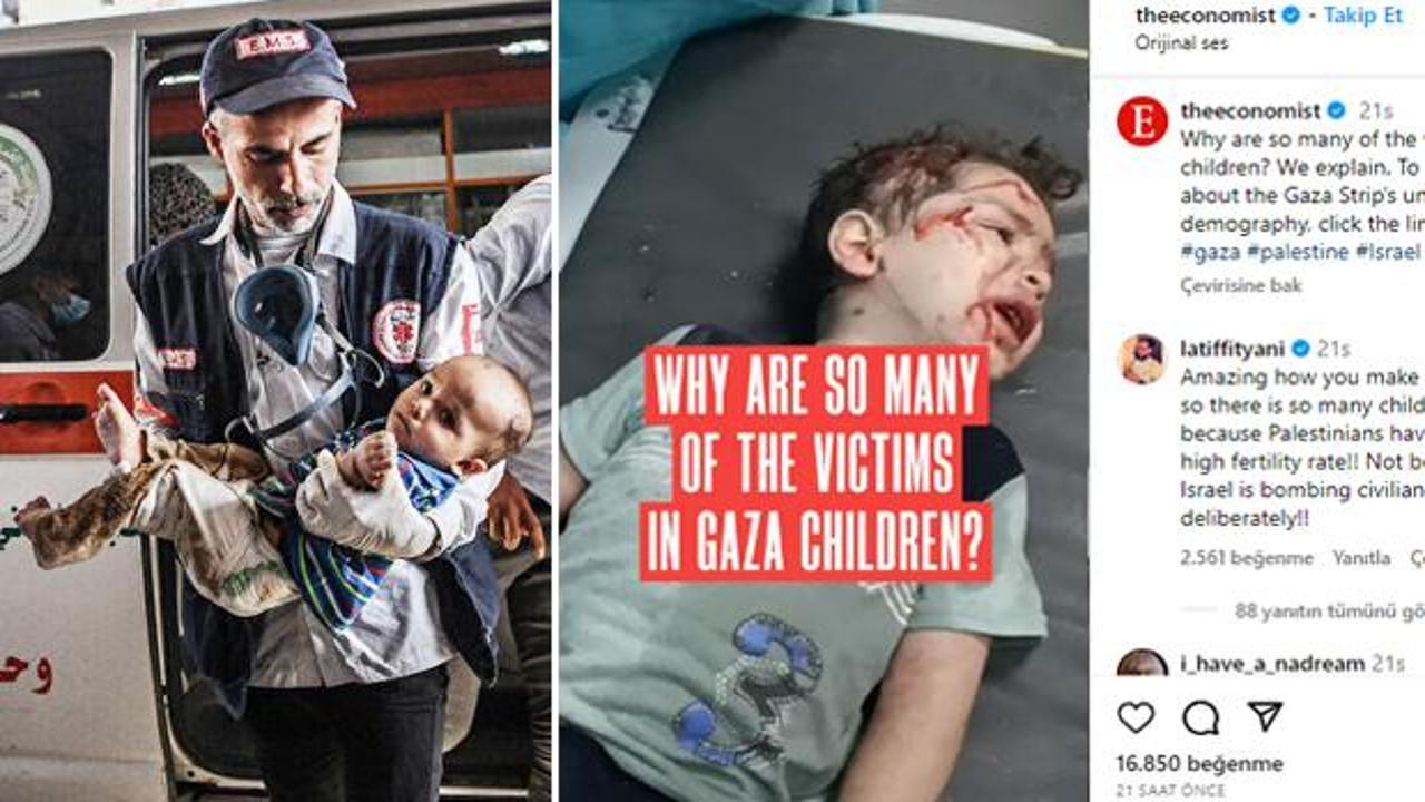 The Economist, İsrail’in çocuk katliamına kılıf buldu