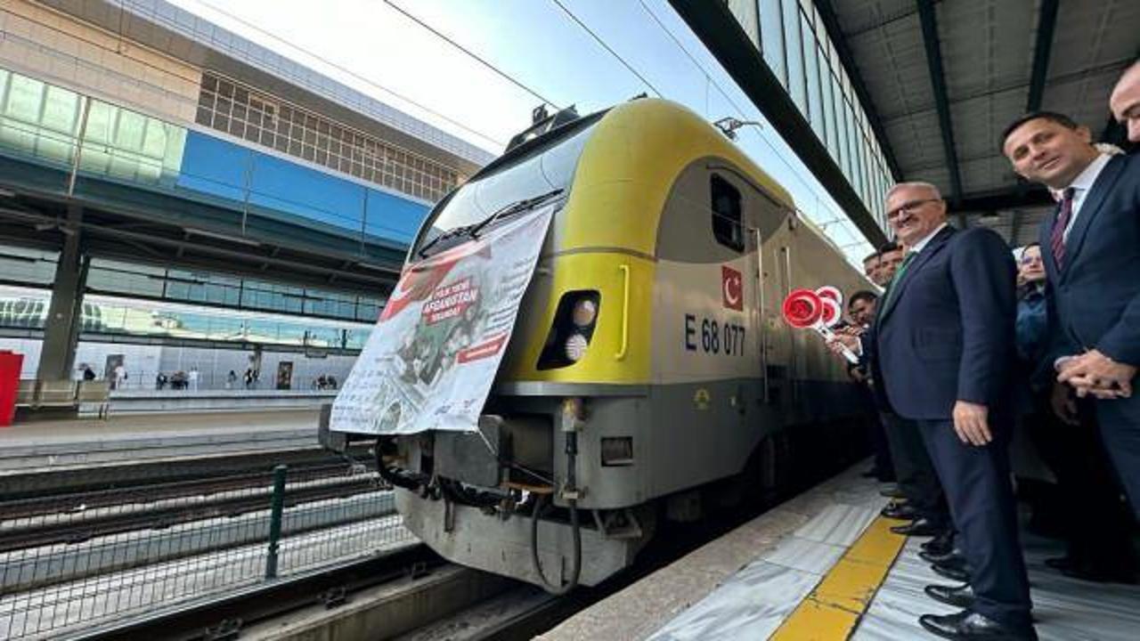 Türkiye’den Afganistan’a 19. ‘İyilik Treni’ yola çıktı