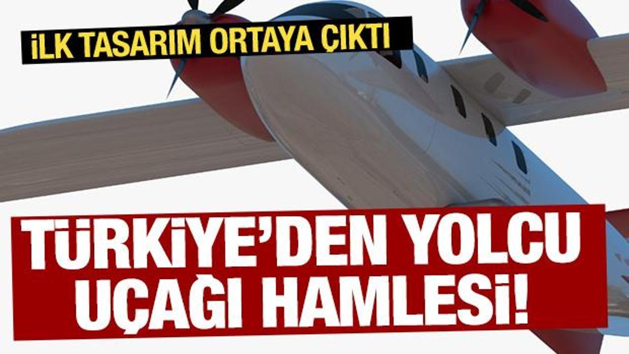 Türkiye’den yolcu uçağı hamlesi: İlk tasarım ortaya çıktı