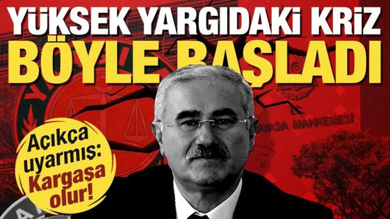 Yüksek yargıdaki krizin ilk sancısı 10 ay öncesinde! Yargıtay Başkanı AYM’yi böyle uyarmış
