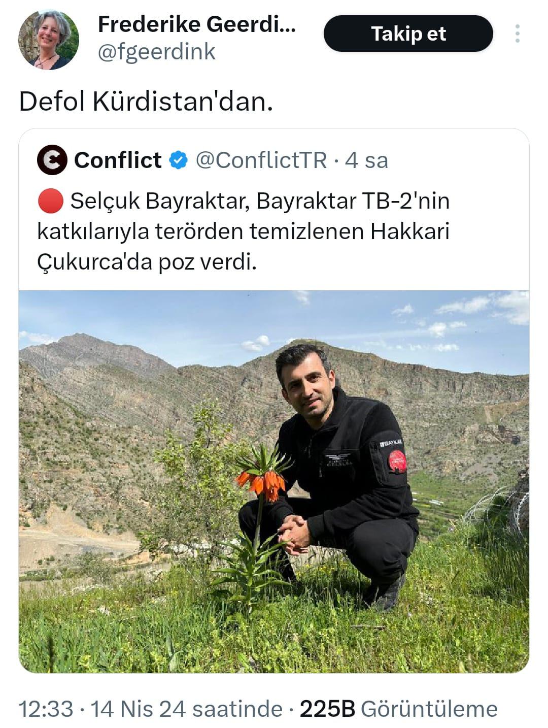 Selçuk Bayraktar'dan manidar fotoğraf! Terör yandaşlarını çıldırttı