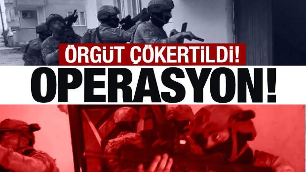 8 ilde operasyon! ‘Odacılar’ suç örgütü çökertildi