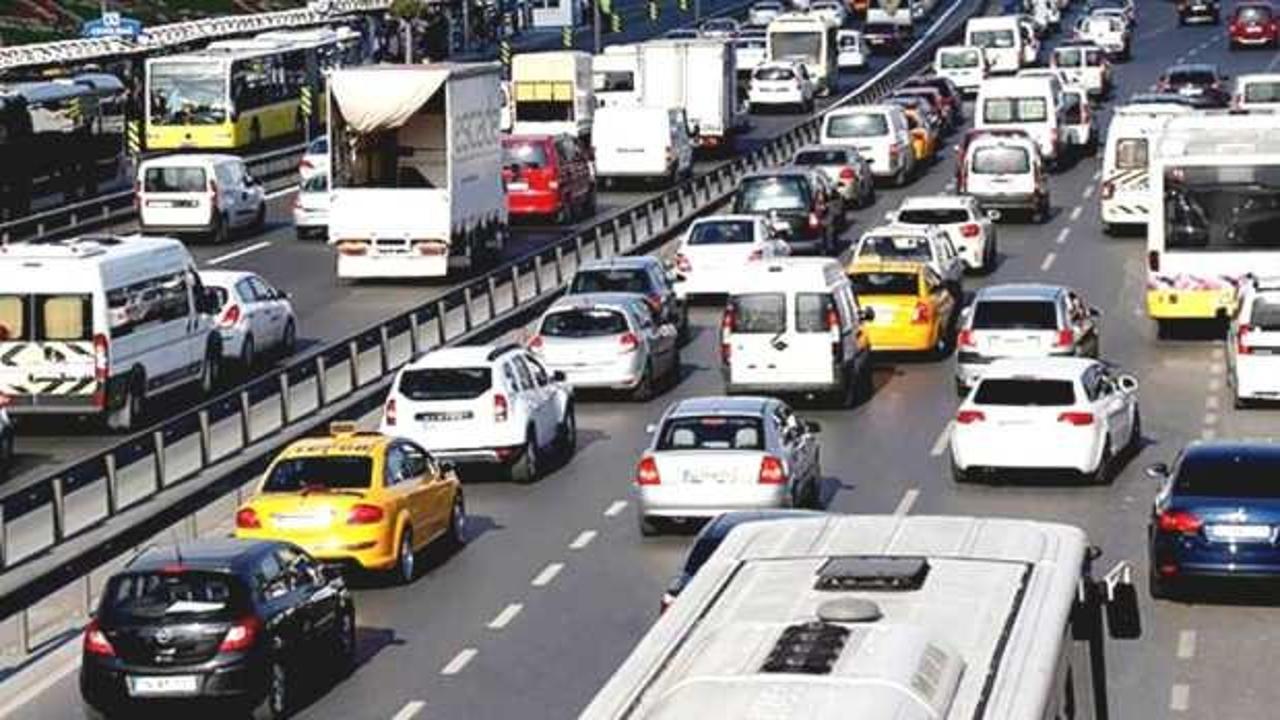 İstanbul-Tekirdağ karayolunda bayram yoğunluğu