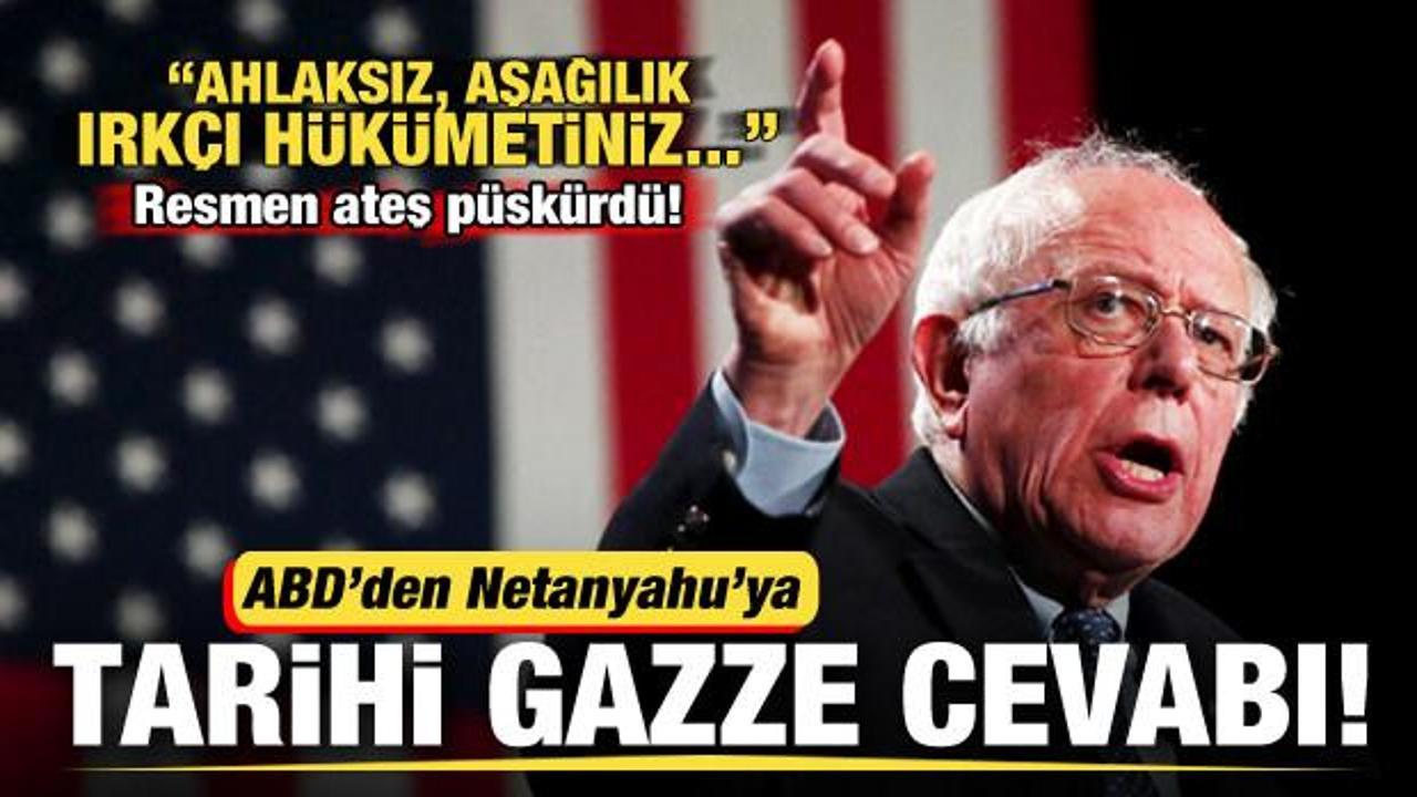 ABD’den Netanyahu’ya tarihi Gazze cevabı: Aşırılık yanlısı ve ırkçı hükümetiniz…