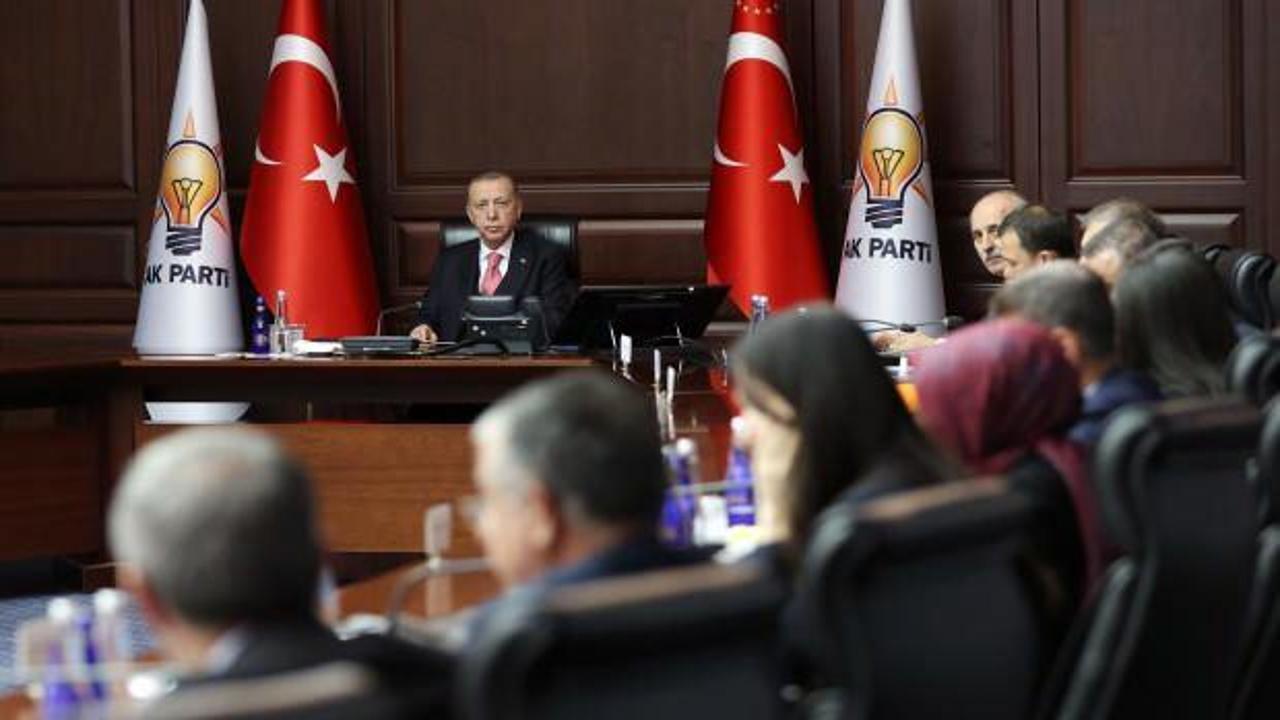 AK Parti MYK toplanıyor