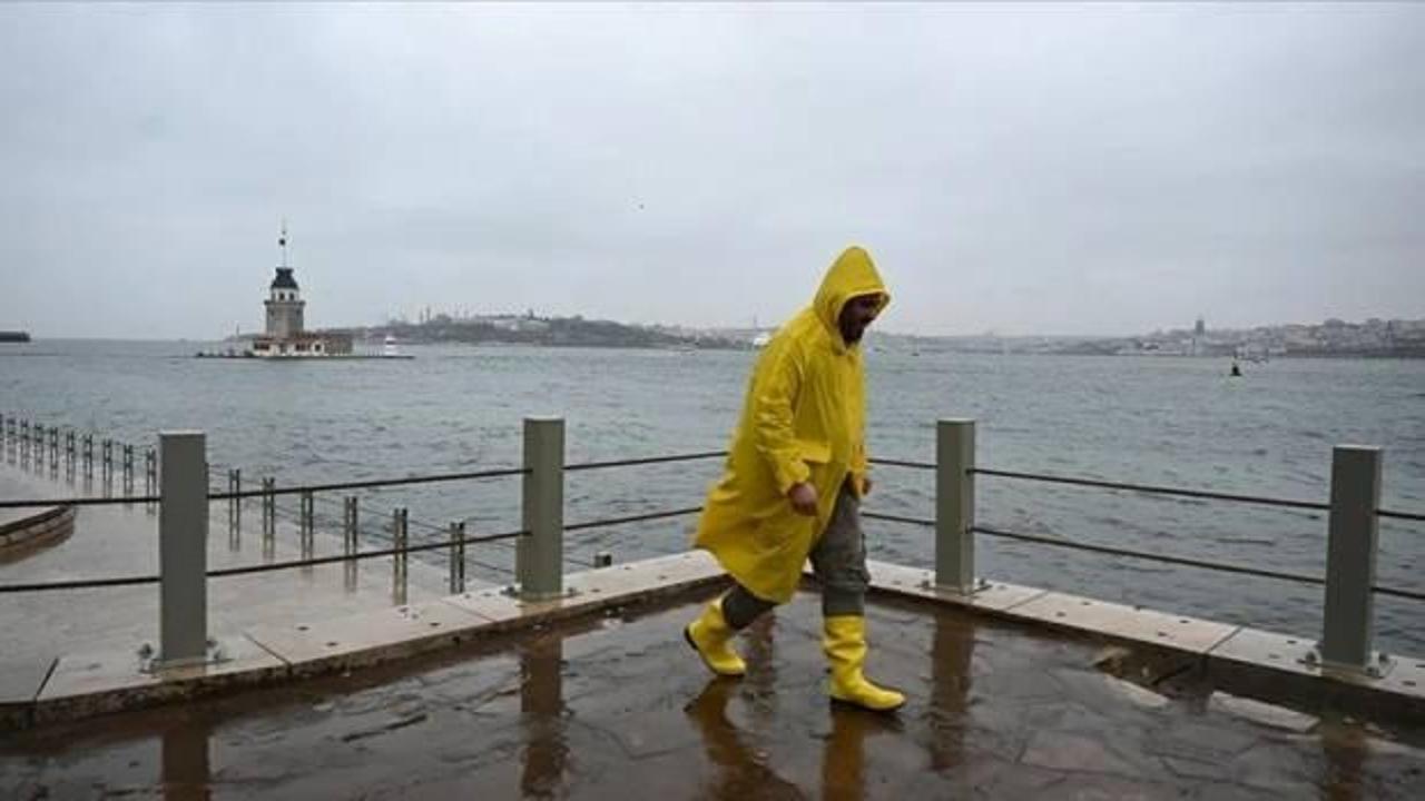 AKOM’dan İstanbul için sağanak uyarısı