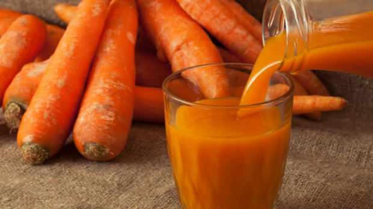 Bağırsak ve mide dostu olan sebze suyu: Havuç suyu faydaları nelerdir, nasıl yapılır?