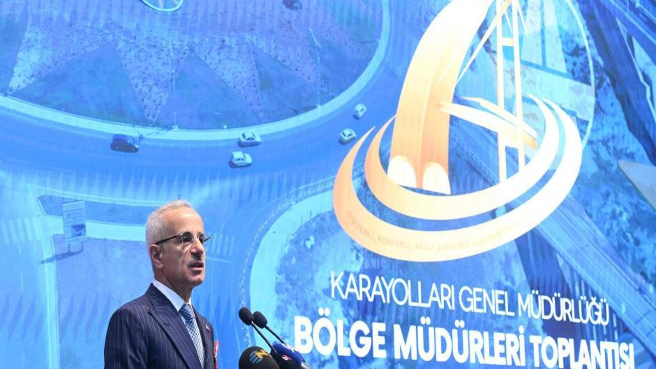 Bakan Uraloğlu: Kalkınma Yolu Projesi için 1592 kilometrelik yolumuz mevcut